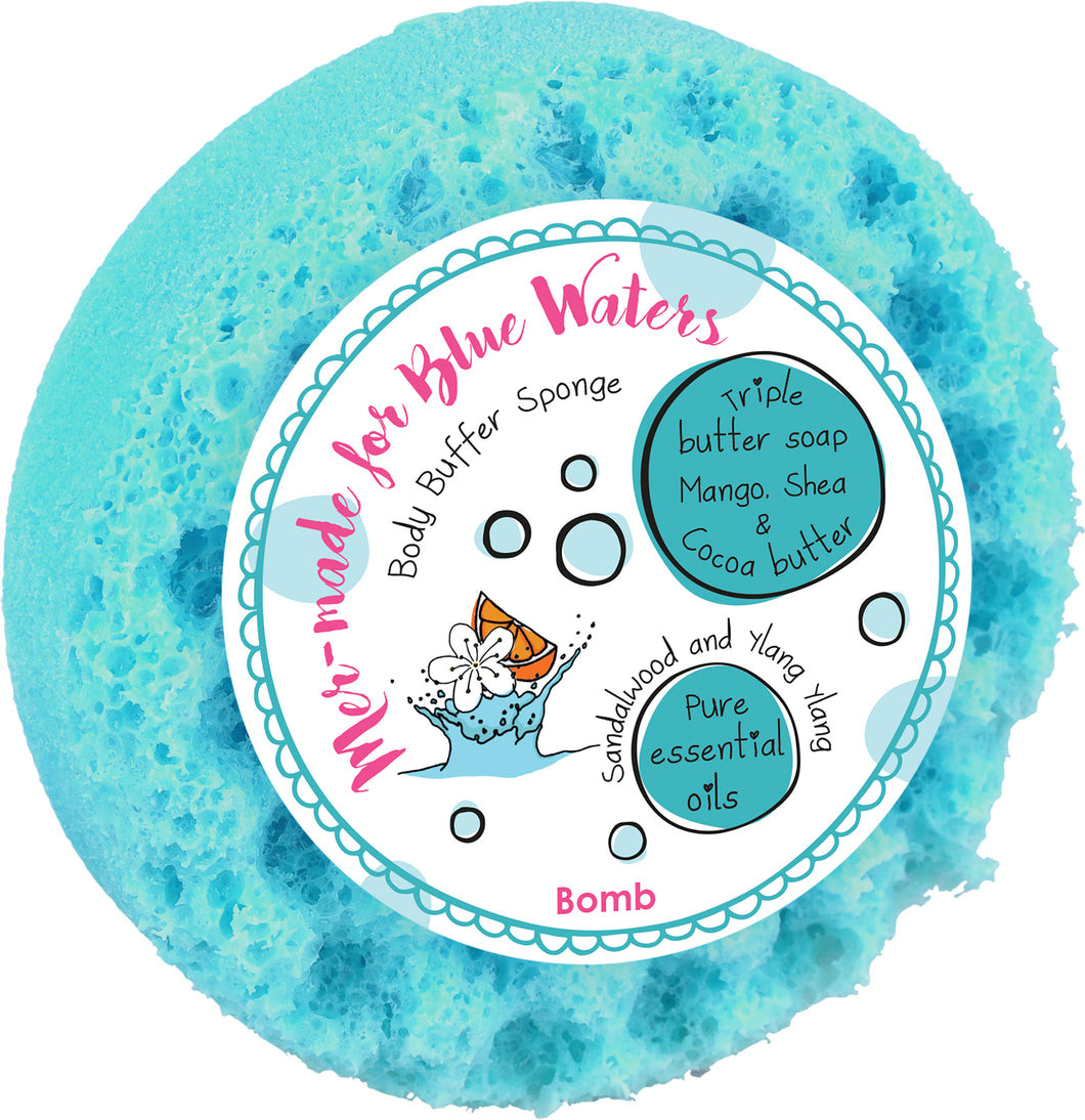 Bomb Cosmetics - Mer-Made for Blue Water - Body Buffer