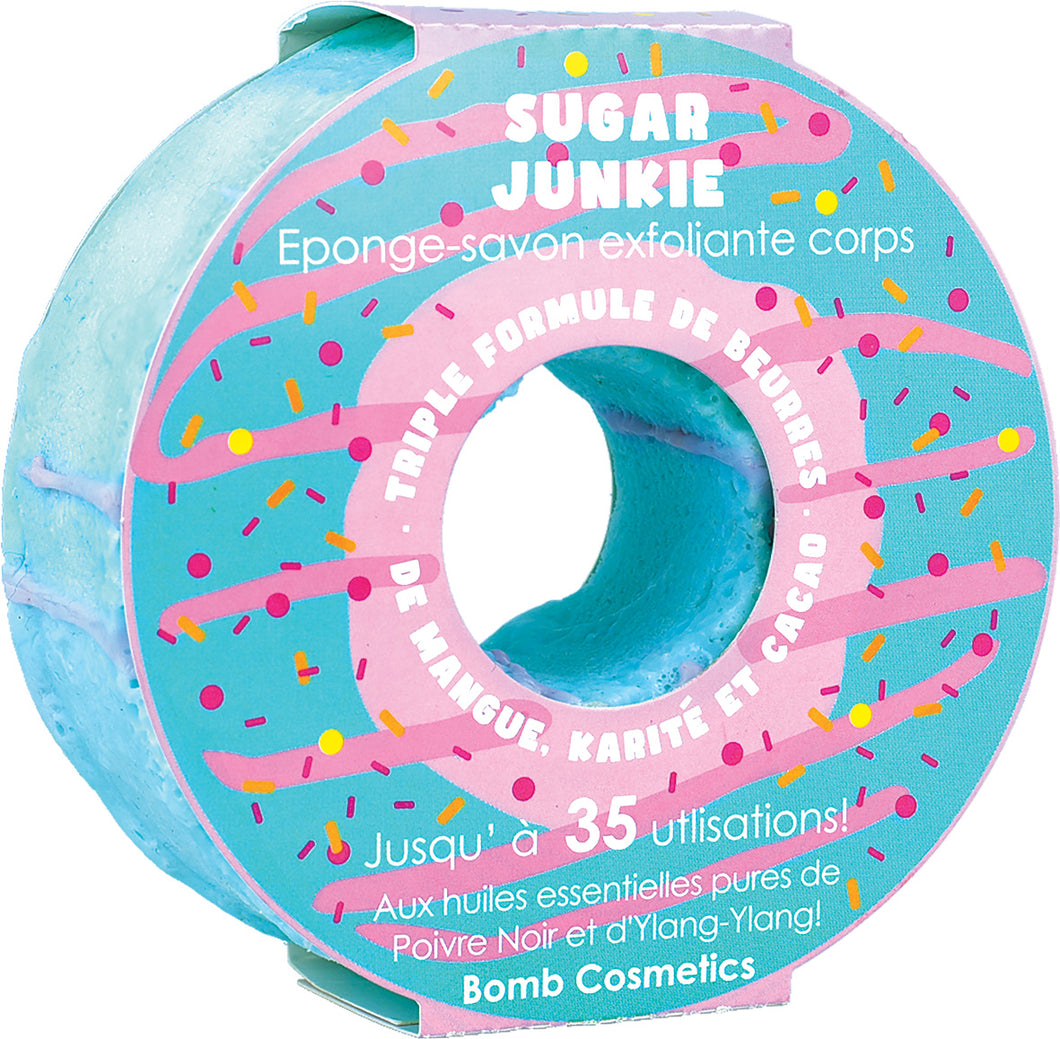 Bomb Cosmetics - Sugar Junkie Donut - Body Buffer