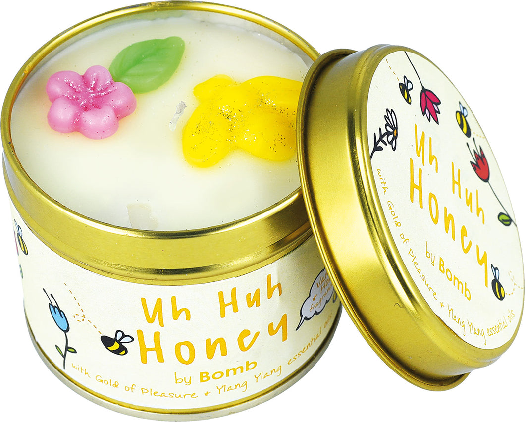 Bomb Cosmetics - Uh Huh Honey - Tin Candle