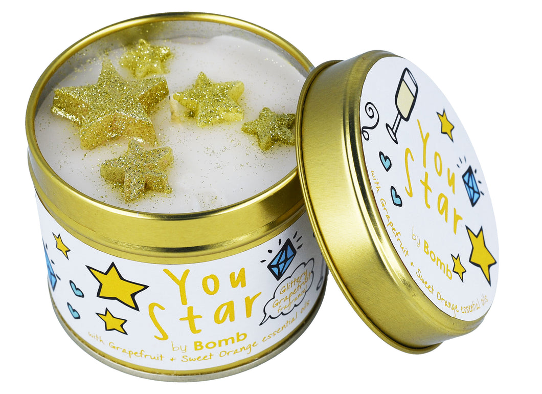 Bomb Cosmetics - You Star - Tin Candle
